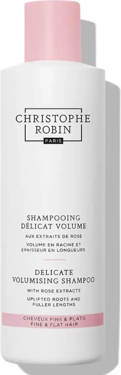Christophe Robin Delicate Volumising Shampoo with Rose Extracts 250ml - vrouwen - Voor