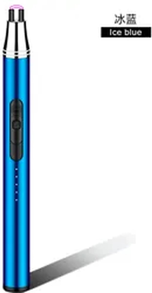 Goedkoopste Elektrische aansteker - Plasma - Windbestendig - Oplaadbaar - Blauw - Barbecue - Kaars- USB - Slot