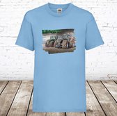 Trekker shirt Fendt -Fruit of the Loom-134/140-t-shirts jongens
