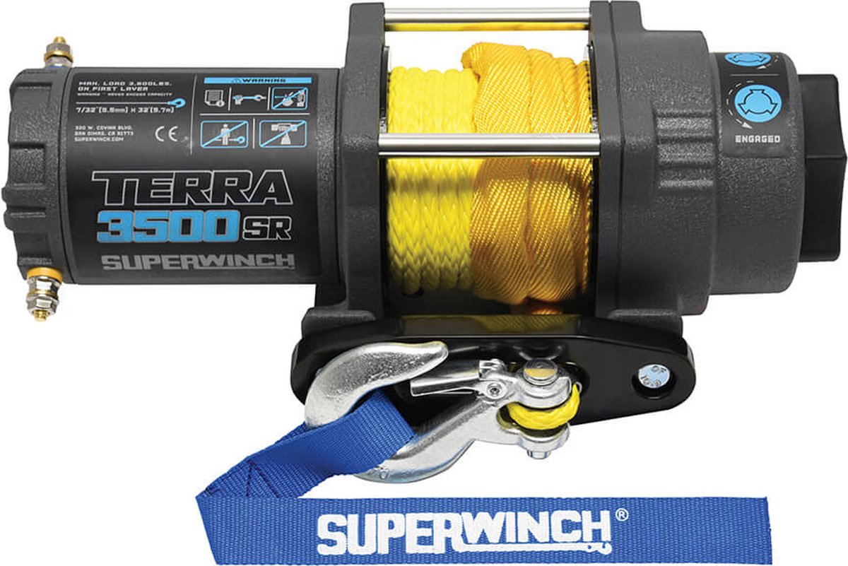 Treuil Electrique Superwinch TERRA II 35 1588 Kg 12V