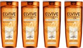 Shampooing Elvive - Extraordinary Oil Fine Huile de coco - 4 x 250 ml