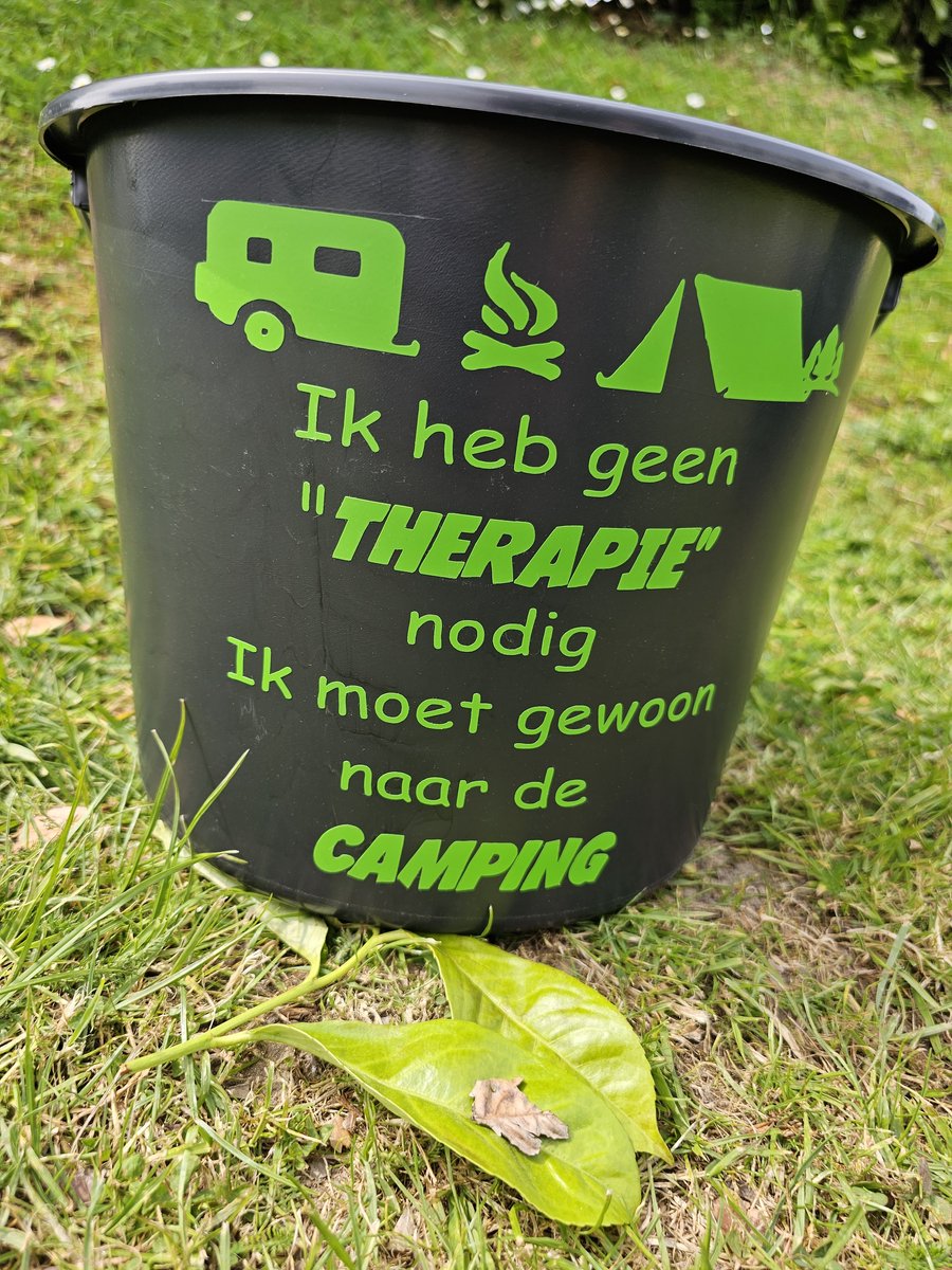 Ik heb geen Therapie nodig , naar de camping