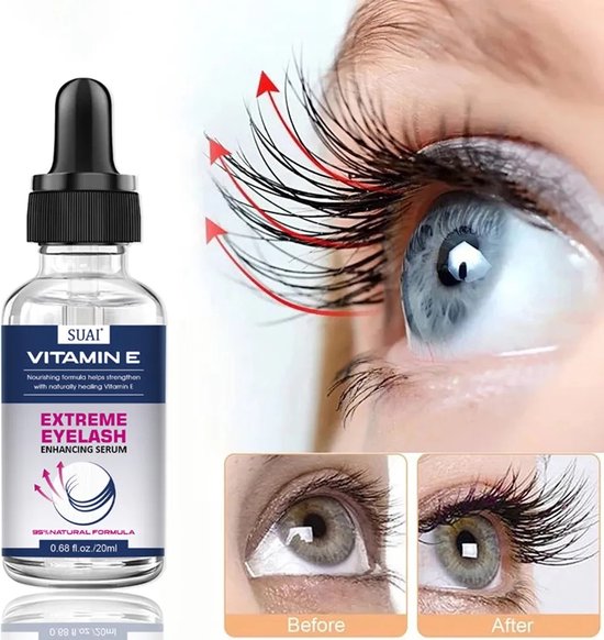 100% gegarandeerd wimpergroei serum voor vollere wimpers - Merkloos