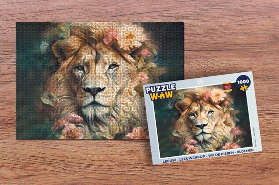 Puzzle Lion - Animaux sauvages - Cub - Puzzle - Puzzle 1000 pièces