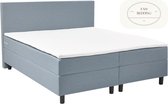 2 Persoons Boxspring Rolene Blauw 140x200