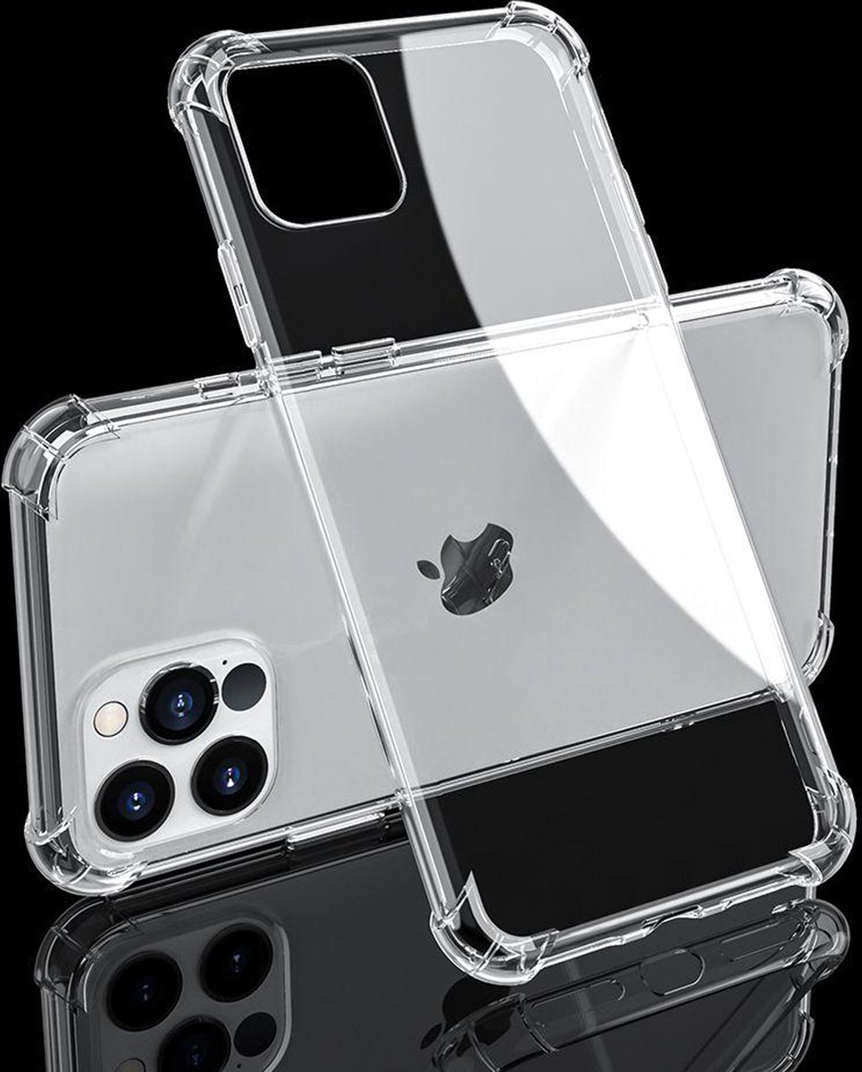 iPhone 13 PRO MAX hoesje Bumper - iphone 13PRO MAX case siliconen transparant