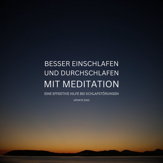 Besser einschlafen und durchschlafen mit Meditation - cover