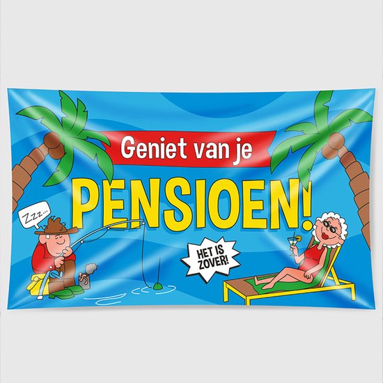 Drapeau - Pension - 150x90cm