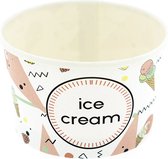 IJsbekers - Ice Cream - Karton - 130ml/4oz