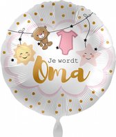 Everloon - Folieballon - Je Wordt Oma - 43cm