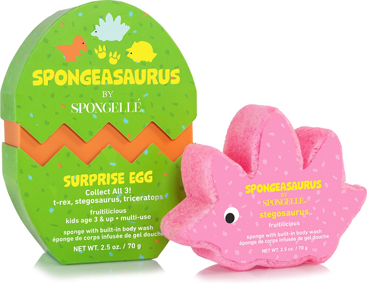 Goedkoopste Spongellé Dinosaur Buffer - Stegosaurus