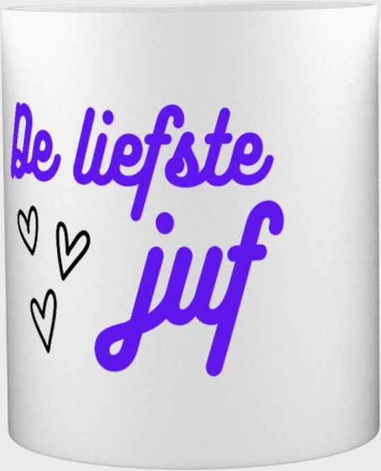 Akyol De Liefste Juf Mok Met Opdruk Juf Voor De Liefste Juf Juf 