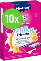 Vitakraft Milky Melody pure - 10 x 4 st - 70 g