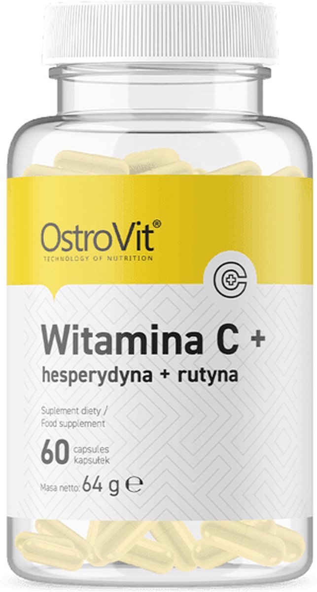Vitaminen - OstroVit Vitamine C + Hesperidine + Rutine 60 capsules