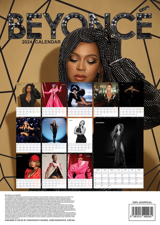 Beyonce kalender 2024 A3 bol