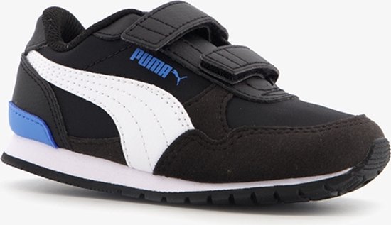 Puma ST Runner V3 kinder sneakers zwart/blauw - Maat 26 - Uitneembare zool  | bol.com