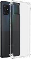 Hybrid Case geschikt voor Samsung Galaxy A51 5G Bumper Hoeken Schokbestendig