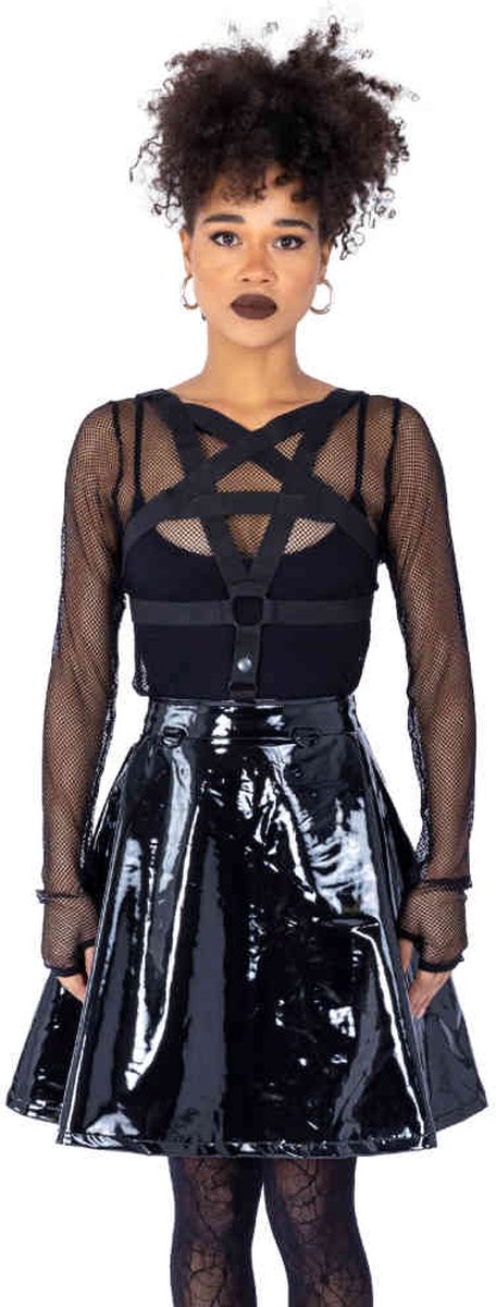 Heartless - Hexed Rok - XXL - Zwart