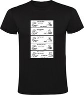 Waarom studeer je niet? Heren T-shirt - studeren - student - baan - geld - relax - humor - grappig