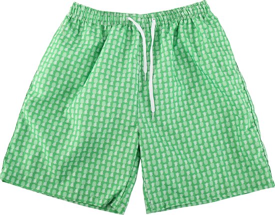 STEUR DESIGN - maillot de bain - vert - ananas - XL