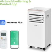 Comfee Mini Airconditioning met Mobiele APP - Geschikt voor Ontvochtiging - 9000 BTU - Geschikt voor Ruimtes tot 88m³ - Airconditioning Raamafdichting - HEPA-filter - Natuurlijk Koelmiddel - Geen Verwarmfunctie