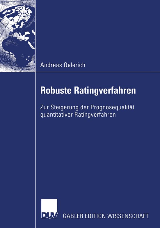 Robuste Ratingverfahren - cover