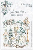 Piatek13 - Paper Ephemera set Christmas Charm 12St P13-CHC-33