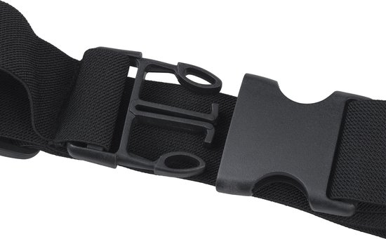 Maclean MC-446 - Sangle de poitrine pour téléphone portable / support de téléphone pour la course - universel - Zwart