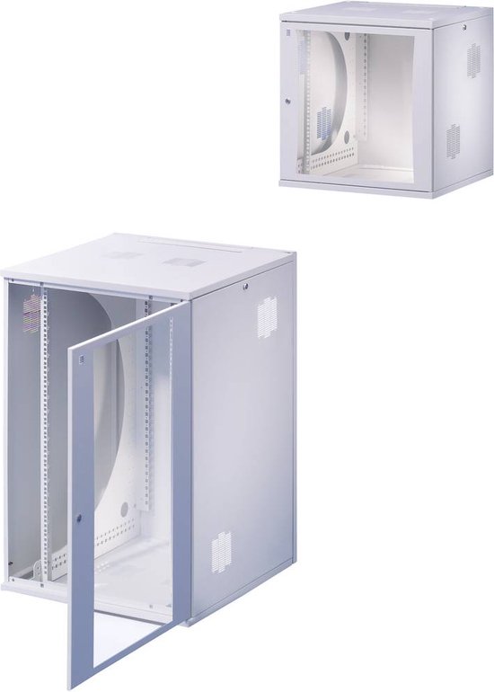 Patchkast Rittal Key Rittal 7507.010 19inch-patchkast (b x h x d) 600 x 492 x 400 mm 9 HE ...