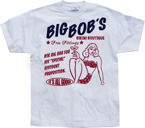 Big Bobs Bikini Boutique - Medium - Wit