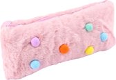 Fabs World Etui fluffy met dots