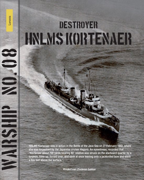 Warship 8 - Destroyer HNLMS Kortenaer - cover