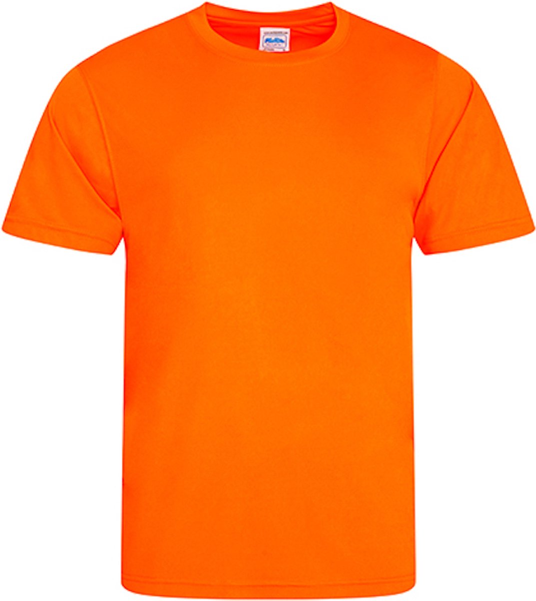 Herensportshirt 'Cool Smooth' Electric Orange - L