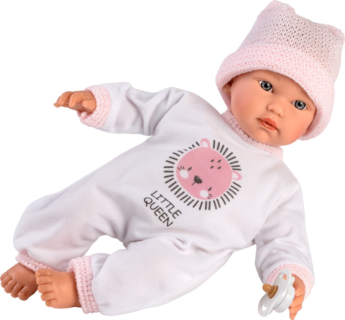Mini Babypopje Softbody 30 cm met geluid Cuquita