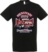 T-Shirt Zwart 1-111 Rock Steady Speed&Power - 3xL