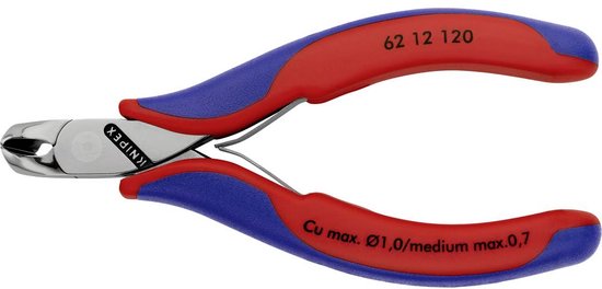 Knipex 62 12 120 Voorsnijtang met schuine kop 120mm