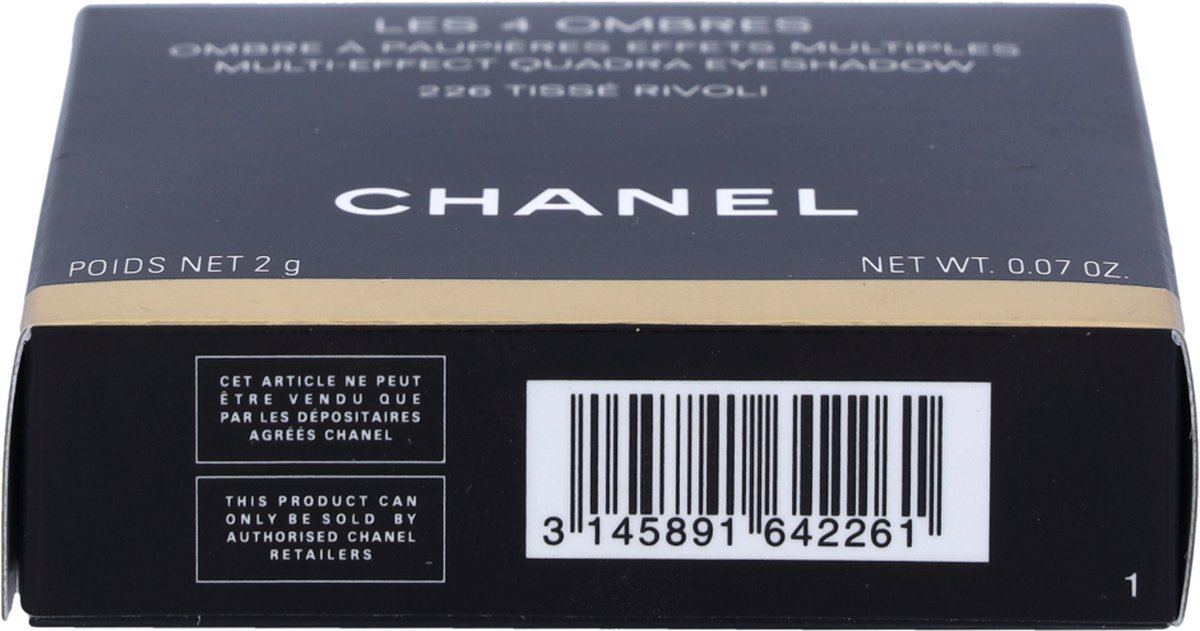 Chanel Les 4 Ombres Multi-Effect Quadra Eyeshadow - 226 Tissé Rivoli - 2 g  