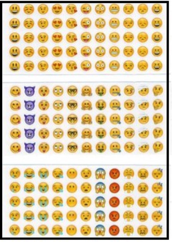 Emoticon stickers deals