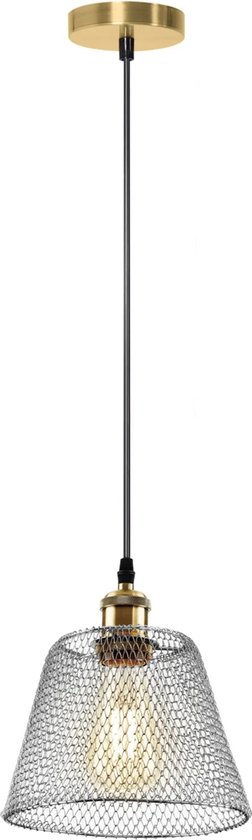 TooLight APP946-1CP Hanglamp - E27 - Ø 20.5 cm - Chroom