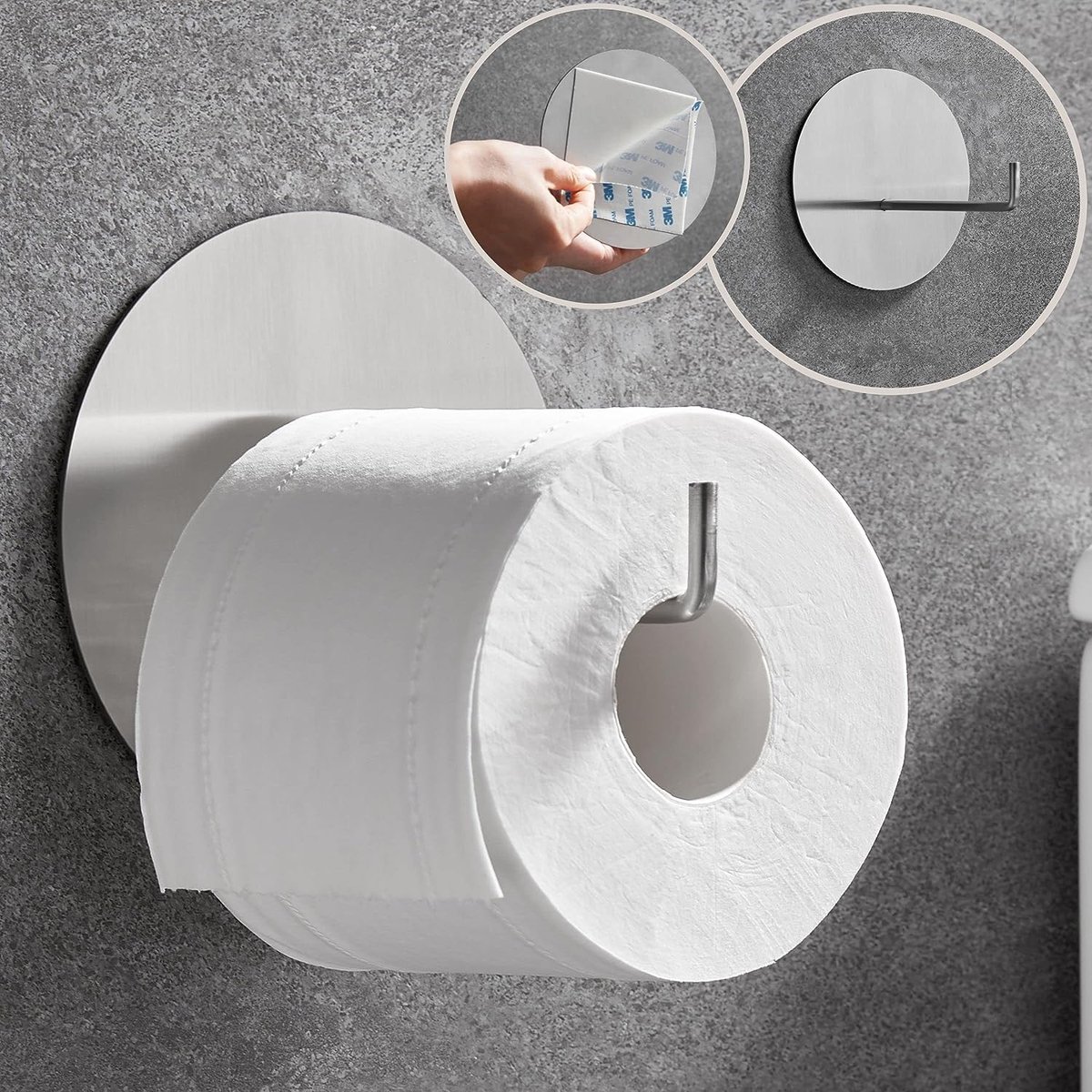 Porte Papier Toilette Sans Percernull