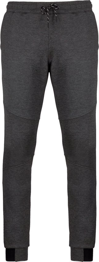 SportBroek Heren XXL Proact Deep Grey Heather 79% Polyester, 15% Viscose, 6% Elasthan