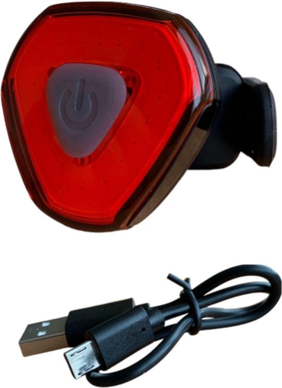 PD® - Fietsverlichting USB Oplaadbaar - LED - Achterlicht - 3 Standen in Lichtsterkte - Rood — afbeelding 5