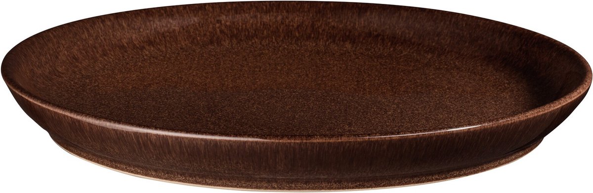 Denby | Studio Craft Walnut Dinerbord Coupe ø 26 cm - Bord