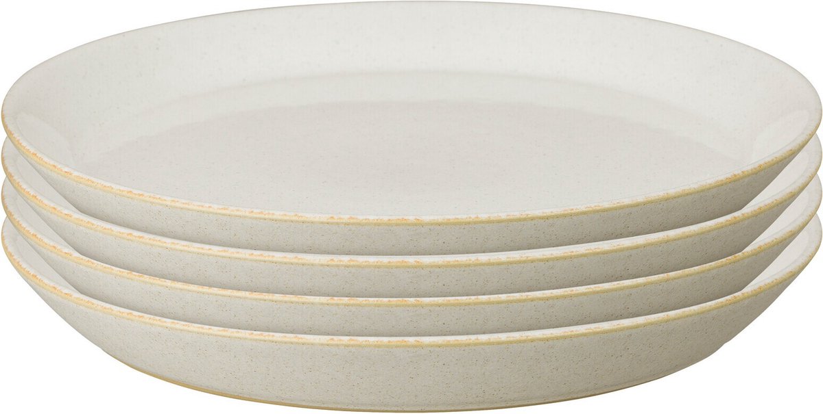 Denby | Impression Cream Bord Medium Set van 4 ø 21.5 cm