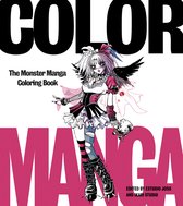 Color Manga Monster Coloring Book