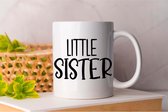 Mok Little sister - BabyLove - cadeau - gift - AdorableBaby - BabySmiles - joke - funny - LittleOne - NewbornLove - BabyCuteness - BabyOnBoard