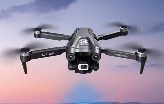 Drone met 4K Camera - Z908 Pro Max - Met Obstakel Vermijden Functie, GPS en Volgfunctie - 3 Accu's