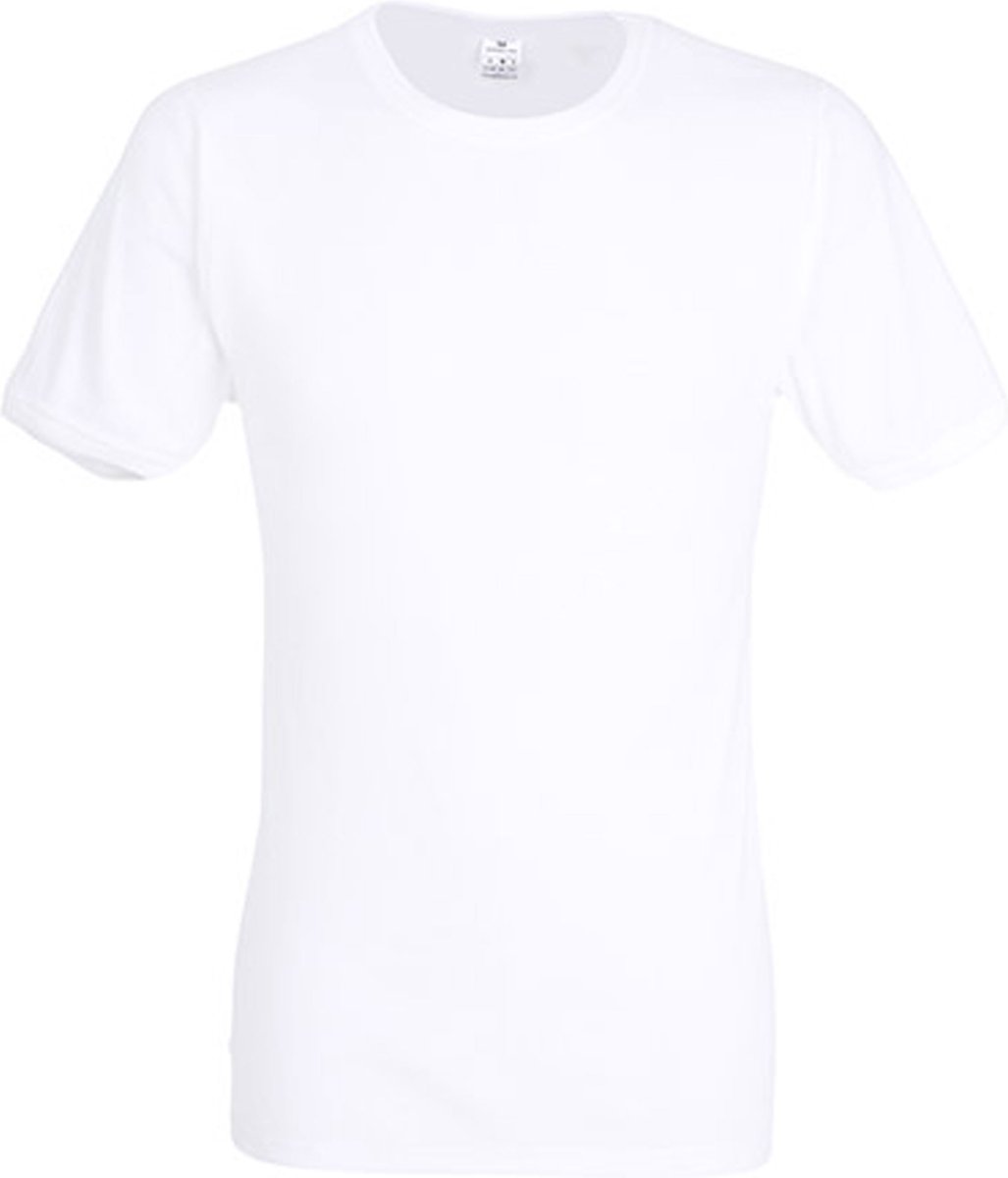 Gotzburg heren T-shirt met O-hals (1-pack) - wit - Maat: XXL