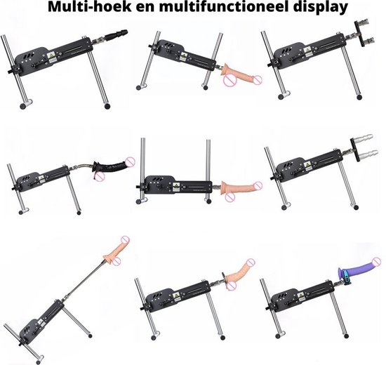 Arvona Neukmachine Voor Mannen & Vrouwen - Fuck Machine Verstelbaar