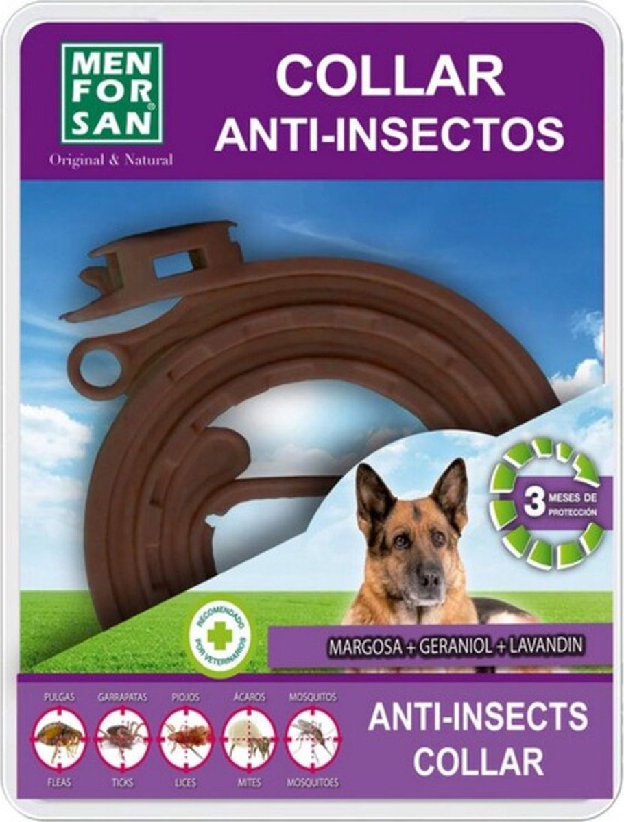Men For San Collar Perros Anti-insectos 60 Cm